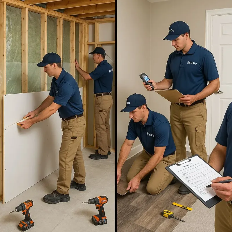 Repairs and Reconstruction process in Lake Shore, WA