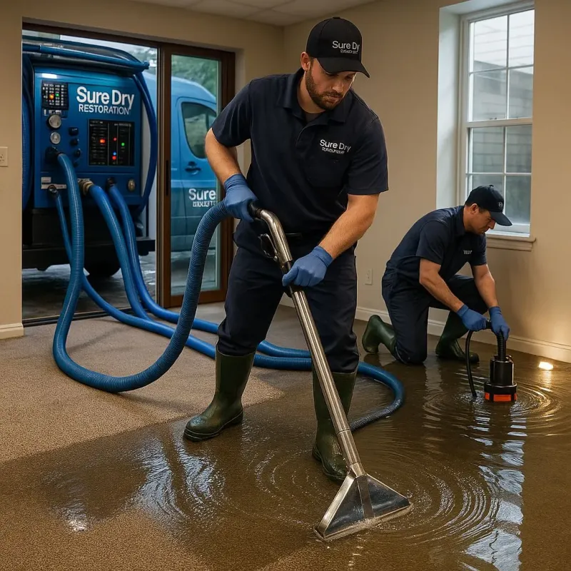 Water Extraction and Removal process in Lake Shore, WA